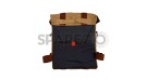 Royal Enfield Classic 350cc 500cc Sand Color Military Pannier Bags - SPAREZO